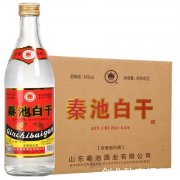 山东秦池白干酒整箱白酒44度490ml12瓶口粮酒浓香