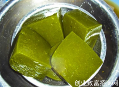 柴叶豆腐