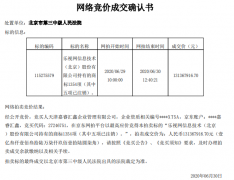 估值20万的乐视商标，竟以1.3亿成交