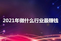 2021年做什么行业最赚钱？