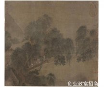 宋代山水小品画中的杨柳